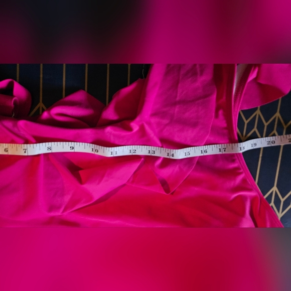 New Ruffle Ruched Convertable Strap Swimsuit Plus Size 24W - Picture 7 of 10